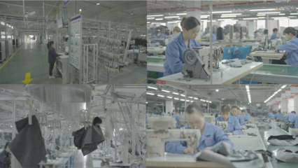 4k椅業(yè)家具服裝縫紉車間_制作流水線_5120X2700_高清視頻素材下載(編號:6950032)_實拍視頻